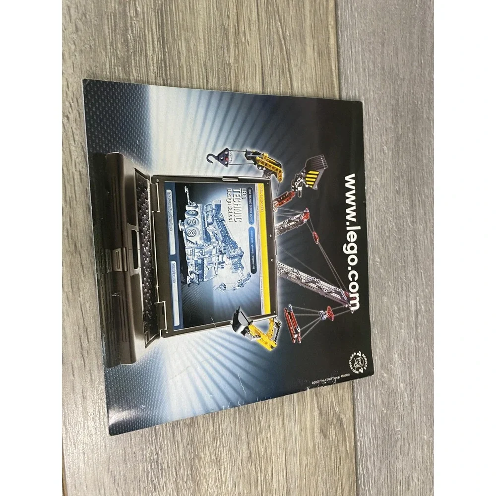 LEGO Technic 8272 Snowmobile Instruction Manual Booklet 2007‎ Illustrated